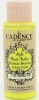 Краска по текстилю Style matt fabric paint Cadence/ flouroscent f-651 yellow 59 ml