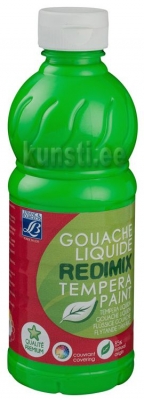 Гуашь Redimix 563, 500ml brilliant green ― VIP Office HobbyART