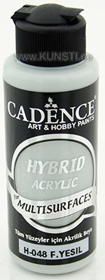 Hybrid acrylic paint h-048 fine green 70 ml  ― VIP Office HobbyART