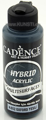Акриловая краска Hybrid Cadence h-052 oxford green 70 ml  ― VIP Office HobbyART