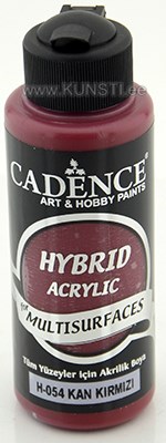 Акриловая краска Hybrid Cadence h-054 blood red 70 ml  ― VIP Office HobbyART
