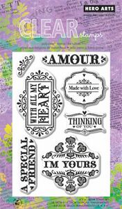 Amour - Clear Stamps