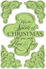 Inkadinkado Cling Stamps 60-60084 spirit of christmas CLG 4x6