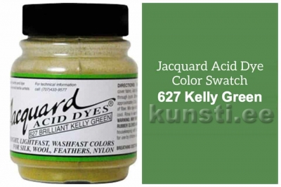 Jacquard Acid Dye 627 14g Kelly Green ― VIP Office HobbyART