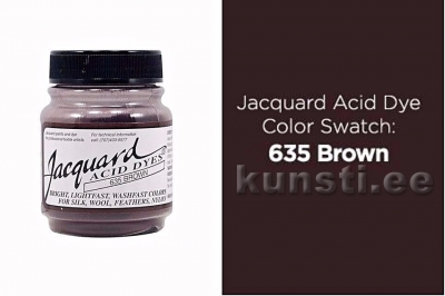 Кислотные порошковые красители Jacquard Acid Dye 635 14g коричневый ― VIP Office HobbyART