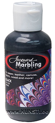 Jacquard Marbling Color 59ml JMA1110 Black ― VIP Office HobbyART