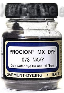 Jacquard Procion MX Dye - 078 Navy ― VIP Office HobbyART