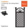 Marianne Design Craftables CR1262 trellis flowers