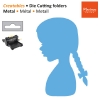 Ножи Marianne Design Creatables LR0350 silhouette girl braids