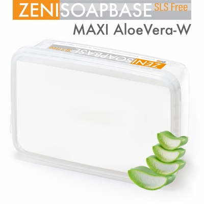 Мыльная основа белая 1 kg, Zeni Aloe Vera MAXI White ― VIP Office HobbyART
