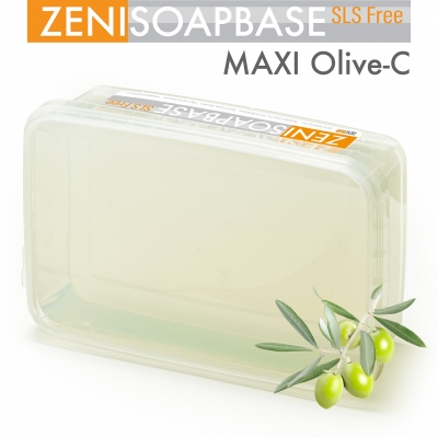 Мыльная основа прозрачная 1 kg, Zeni OLIVE MAXI Clear ― VIP Office HobbyART