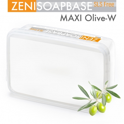 Мыльная основа белая 1 kg, Zeni OLIVE MAXI White ― VIP Office HobbyART
