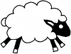 Tinchie Sheep Clear Stamp