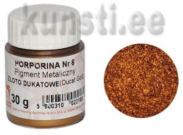 Порошок для затирания трещин и золочения, Porporina 6 Renesans Ducat Gold 20 gr ― VIP Office HobbyART