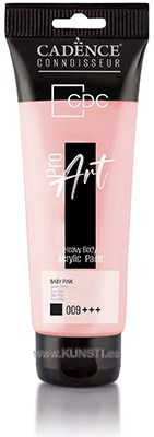 ProART heavy body Akrüülvärv PR-009 baby pink 120ml ― VIP Office HobbyART