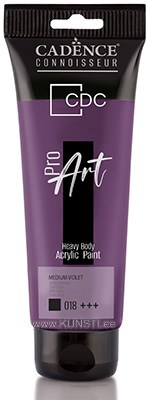 ProART heavy body Acrylic paint PR-018 medium violet 120ml ― VIP Office HobbyART
