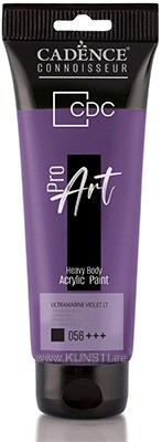 ProART heavy body Acrylic paint PR-056 ultramarine violet 120ml ― VIP Office HobbyART
