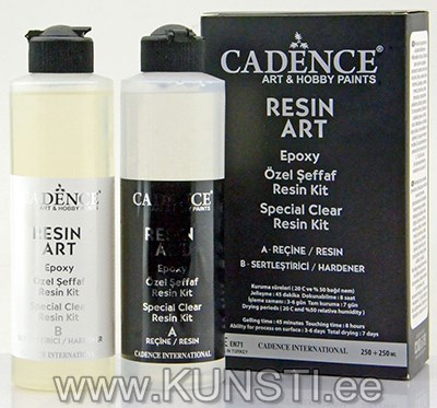 Resina crystal Cadence 120+120ml ― VIP Office HobbyART