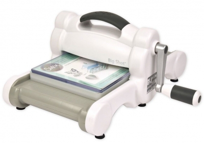 Машинка для эмбоссирования и вырубки Sizzix Big Shot (White & Gray) ― VIP Office HobbyART