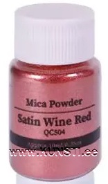 Mica Powder 10gr Satin Wine Red ― VIP Office HobbyART