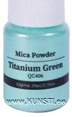 Mica Powder 10gr Titanium Green ― VIP Office HobbyART