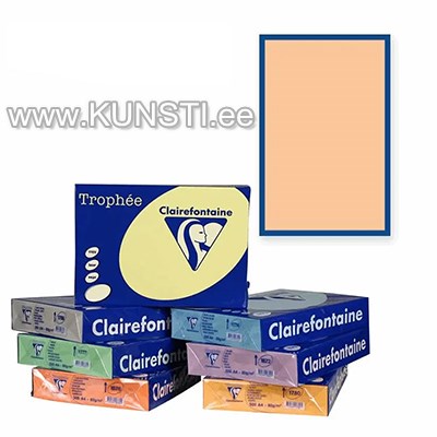 Clairefontaine Trophee paber A4 210x297mm 160gr 250l 1011 Apricot ― VIP Office HobbyART
