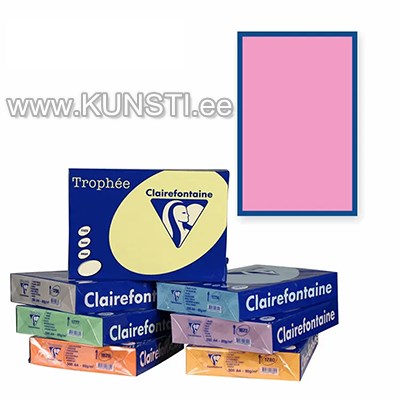 Clairefontaine Trophee paber A4 210x297mm 160gr 250l 1013 Wild Rose ― VIP Office HobbyART