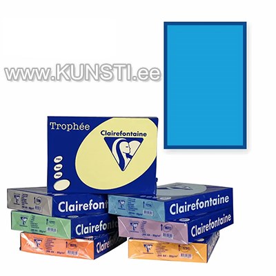 Clairefontaine Trophee paber A4 210x297mm 160gr 250l 1022 Intensive Blue ― VIP Office HobbyART