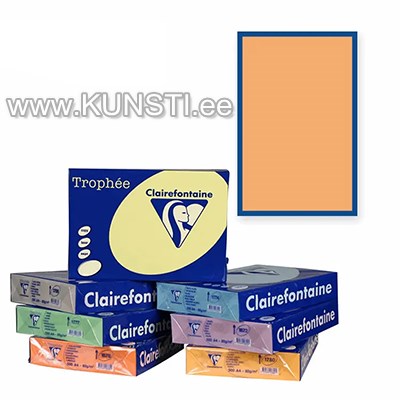 Clairefontaine Trophee paber A4 210x297mm 160gr 250l 1042 Orange ― VIP Office HobbyART