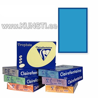 Clairefontaine Trophee paber A4 210x297mm 160gr 250l 1052 Royal Blue ― VIP Office HobbyART