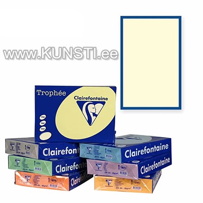 Clairefontaine Trophee paber A4 210x297mm 160gr 250l 1101 Cream ― VIP Office HobbyART