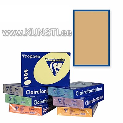 Clairefontaine Trophee paber A4 210x297mm 160gr 250l 1102 Caramel ― VIP Office HobbyART