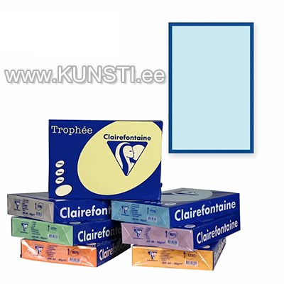 Clairefontaine Trophee paber A4 210x297mm 160gr 250l 1106 Sky Blue ― VIP Office HobbyART