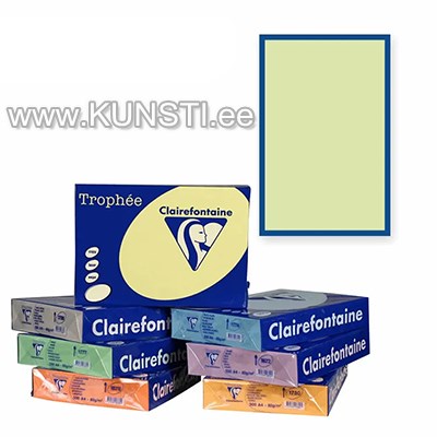 Clairefontaine Trophee paber A4 210x297mm 160gr 250l 1107 Jade ― VIP Office HobbyART