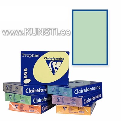 Clairefontaine Trophee paber A4 210x297mm 160gr 250l 1120 Nature Green ― VIP Office HobbyART