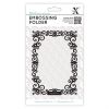 A6 Embossing Folder - Floral Frame