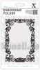 Embossing template Xcut XCU 515127 - A6 Floral Frame