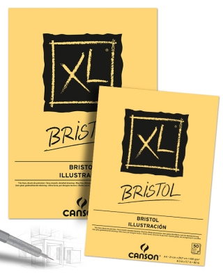 Canson XL sketch pad "Bristol" A3 180g, 50 sheets ― VIP Office HobbyART