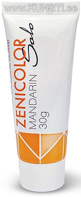 Прозрачные немигрирующие красители для мыльной основы ZENICOLOR SOLO Mandarin 30gr ― VIP Office HobbyART