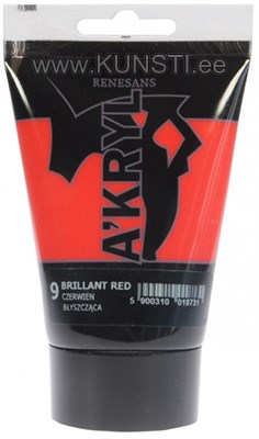 Akrüülvärv Renesans SATINE ACRYLIC 100 ml 9 ― VIP Office HobbyART