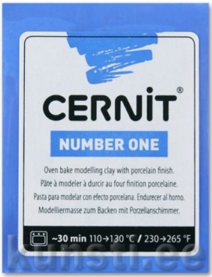 Полимерная глина Cernit Number One 200 blue ― VIP Office HobbyART