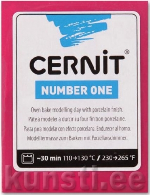 Полимерная глина Cernit Number One 420 carmine ― VIP Office HobbyART