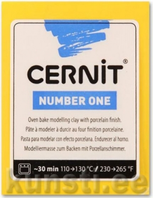 Polymer Clay Cernit Number One 700 yellow ― VIP Office HobbyART