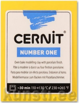 Полимерная глина Cernit Number One 700 yellow ― VIP Office HobbyART