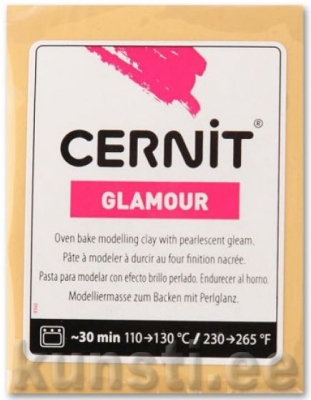 Polymer Clay Cernit Glamour 050 gold ― VIP Office HobbyART