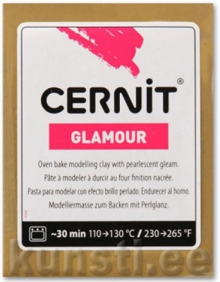 Polymer Clay Cernit Glamour 055 antique gold ― VIP Office HobbyART