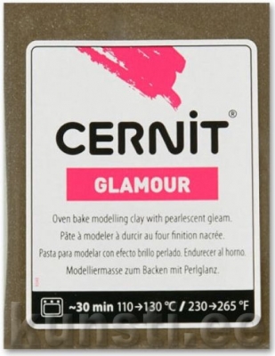 Polümeersavi Cernit Glamour 058 bronze ― VIP Office HobbyART