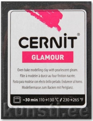 Polümeersavi Cernit Glamour 100 black ― VIP Office HobbyART