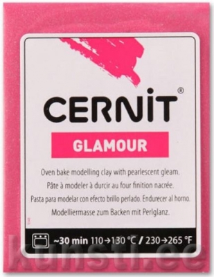 Polymer Clay Cernit Glamour 420 carmine ― VIP Office HobbyART
