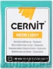 Полимерная глина Cernit Neon light 676 turquoise